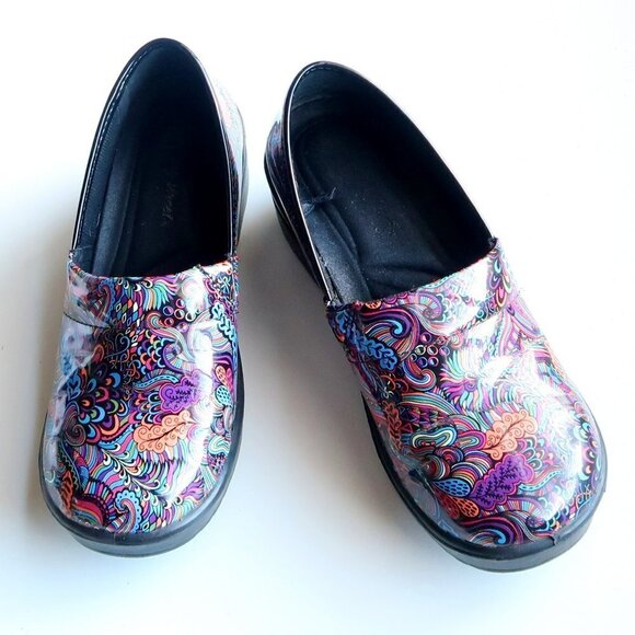 Easy Street Laurie Multicolor Round Toe Clogs Slip-on Shoes Size 8.5 - Picture 3 of 16